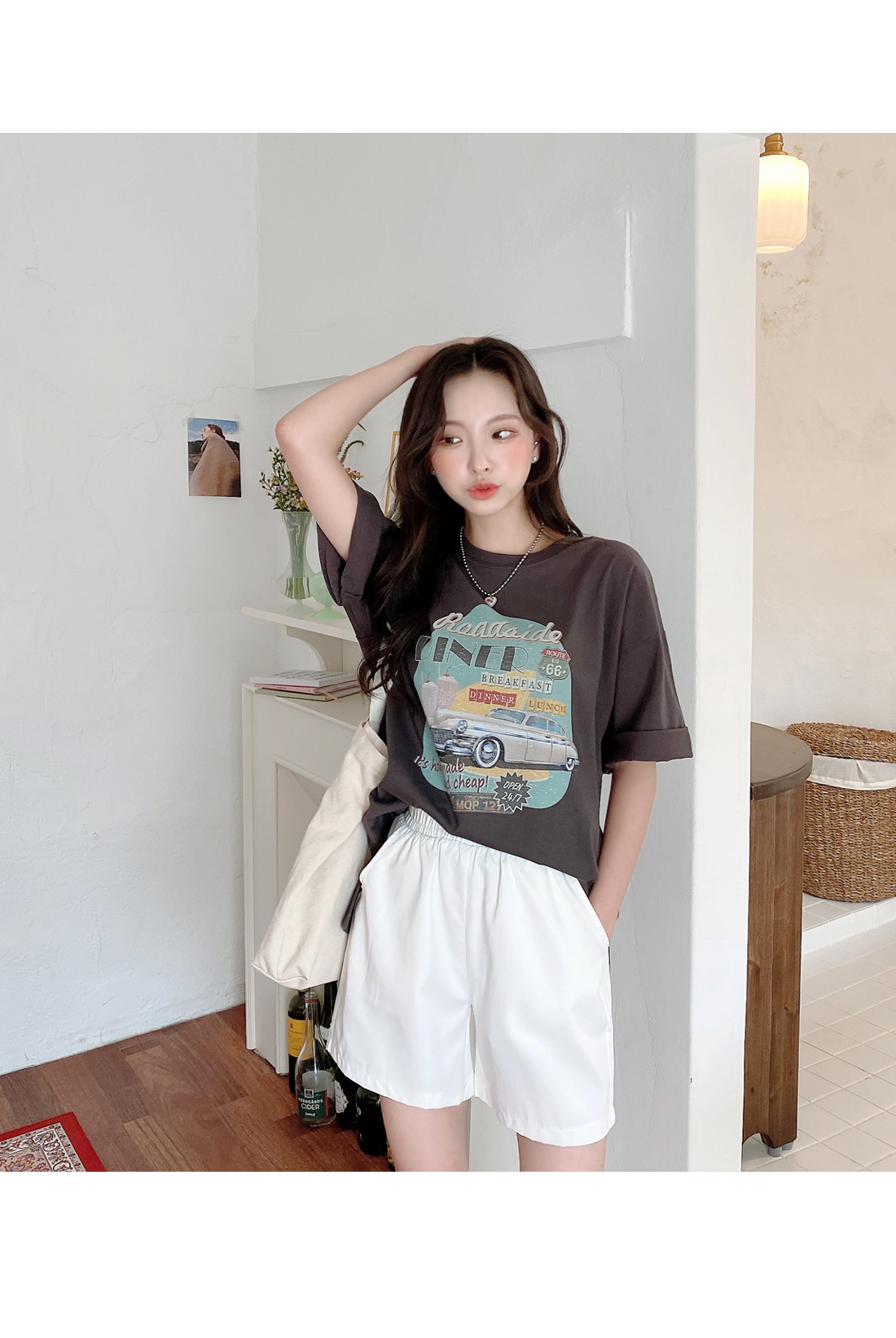 투이지 [시즌오프/자체제작]윈디 밴딩 숏팬츠